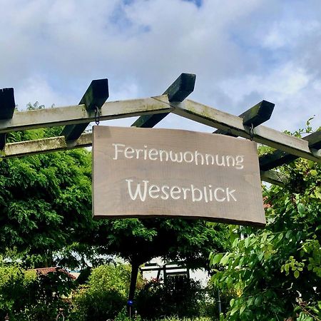 Ferienwohnung Weserblick Polle المظهر الخارجي الصورة
