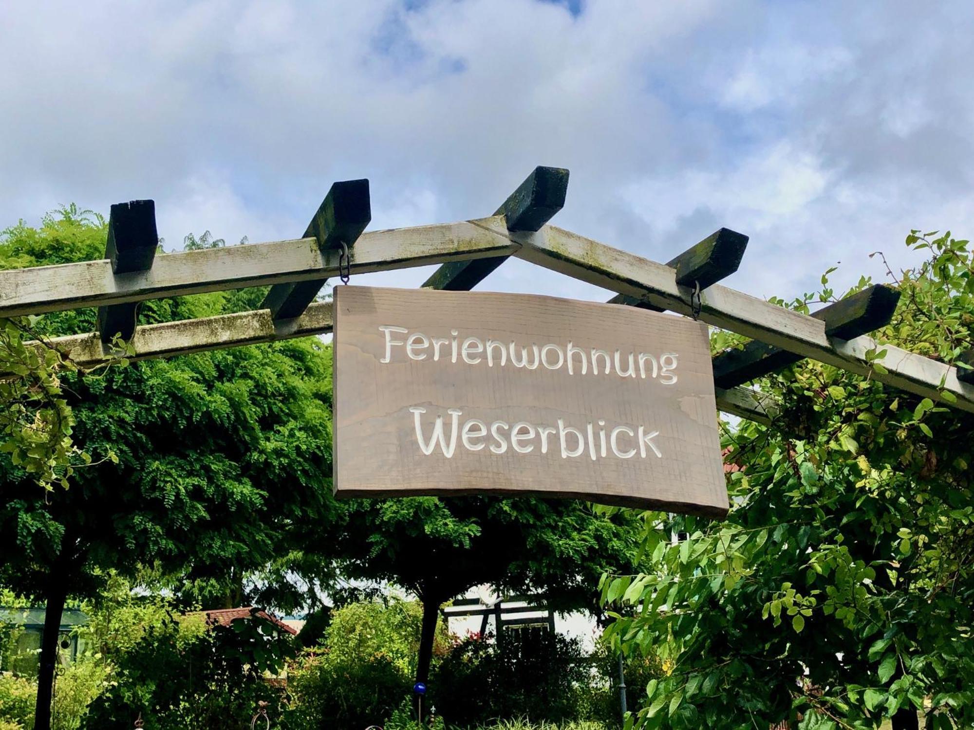 Ferienwohnung Weserblick Polle المظهر الخارجي الصورة